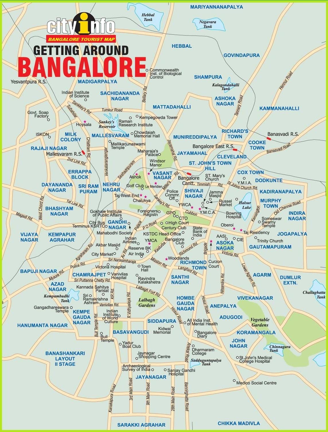 ಬೆಂಗಳೂರು ನಕ್ಷೆ