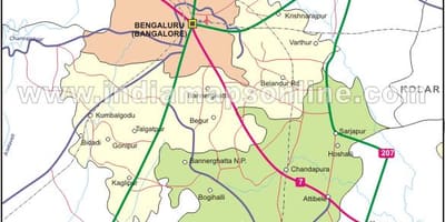 ನಕ್ಷೆ ಬೆಂಗಳೂರು ದಕ್ಷಿಣ