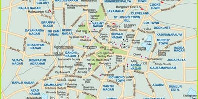 ನಕ್ಷೆ ಬೆಂಗಳೂರು