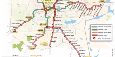 ನಮ್ಮ ಮೆಟ್ರೋ ಹಂತ 2 ಮಾರ್ಗ ನಕ್ಷೆ